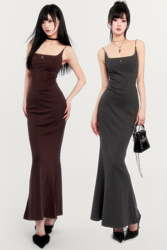 Meerjungfrau Quadratisches Kleid Klassisch