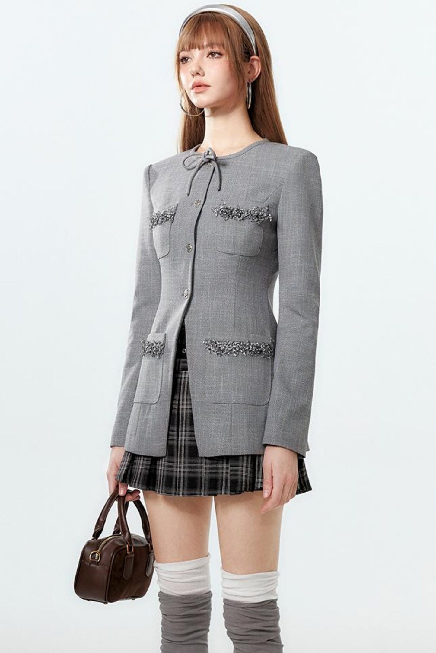 Fragrance Waist Jacket Bow