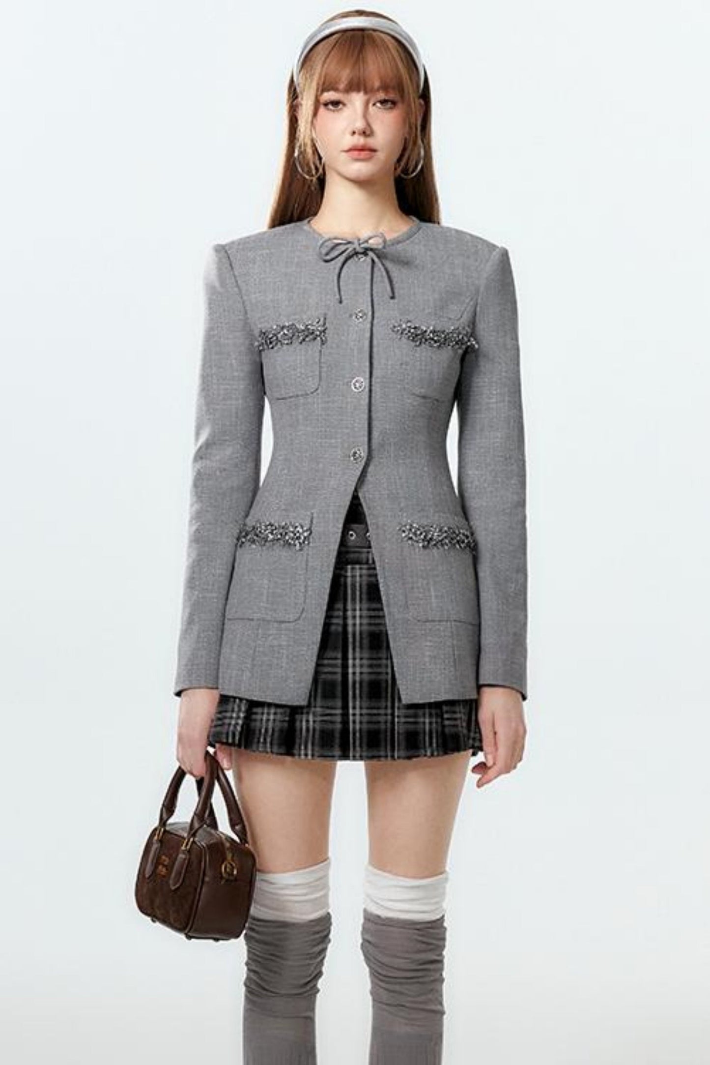 Fragrance Waist Jacket Bow