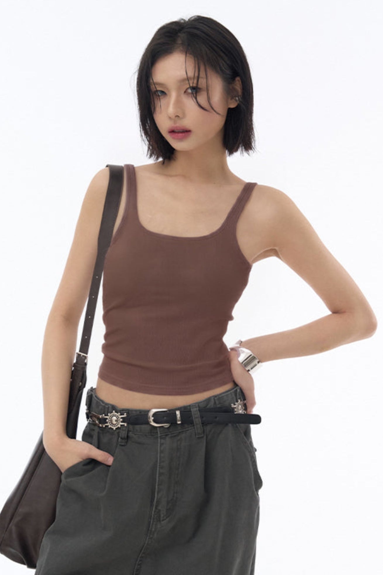 Top Tank Slim-cut Stretch