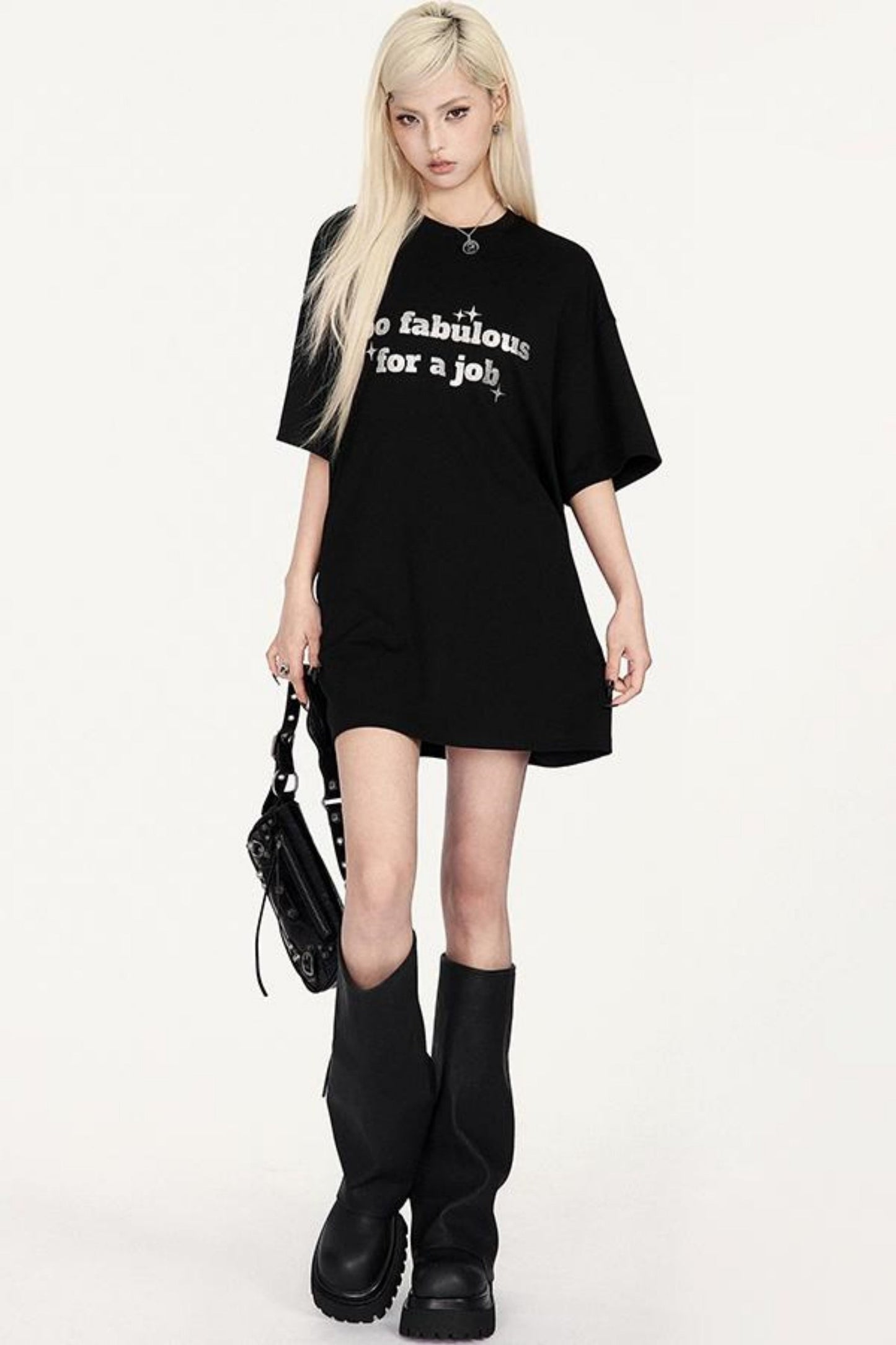 T-shirt Glitter Street