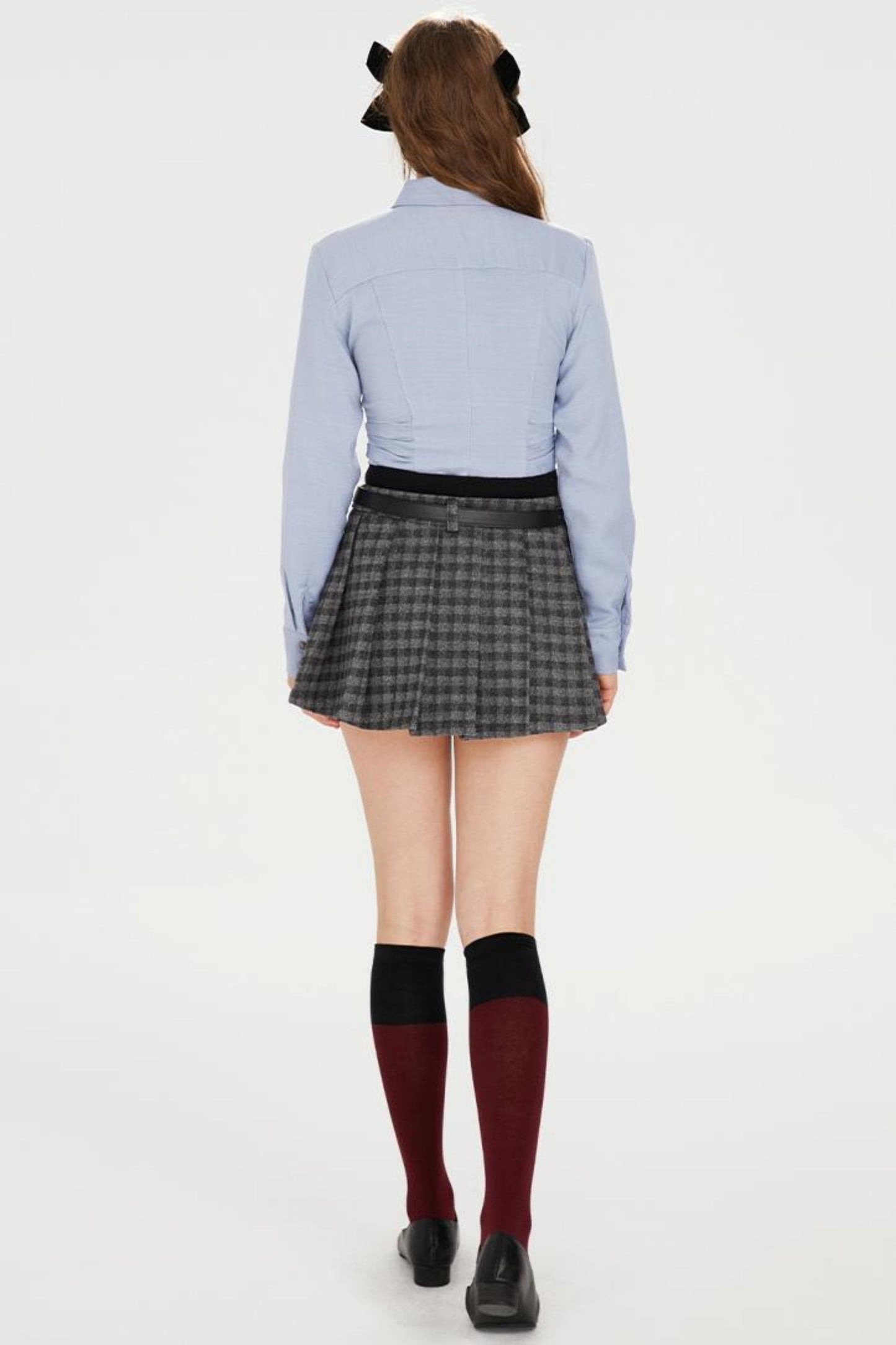 Half-Skirt Jacket and Setup Retro Tartan