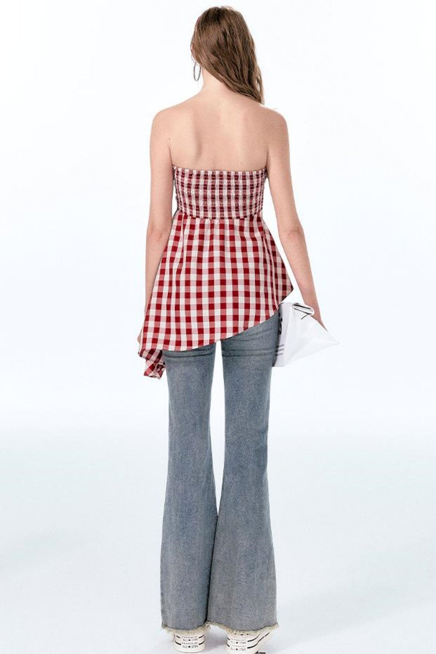 Mint Red Vintage Shoulder Top One