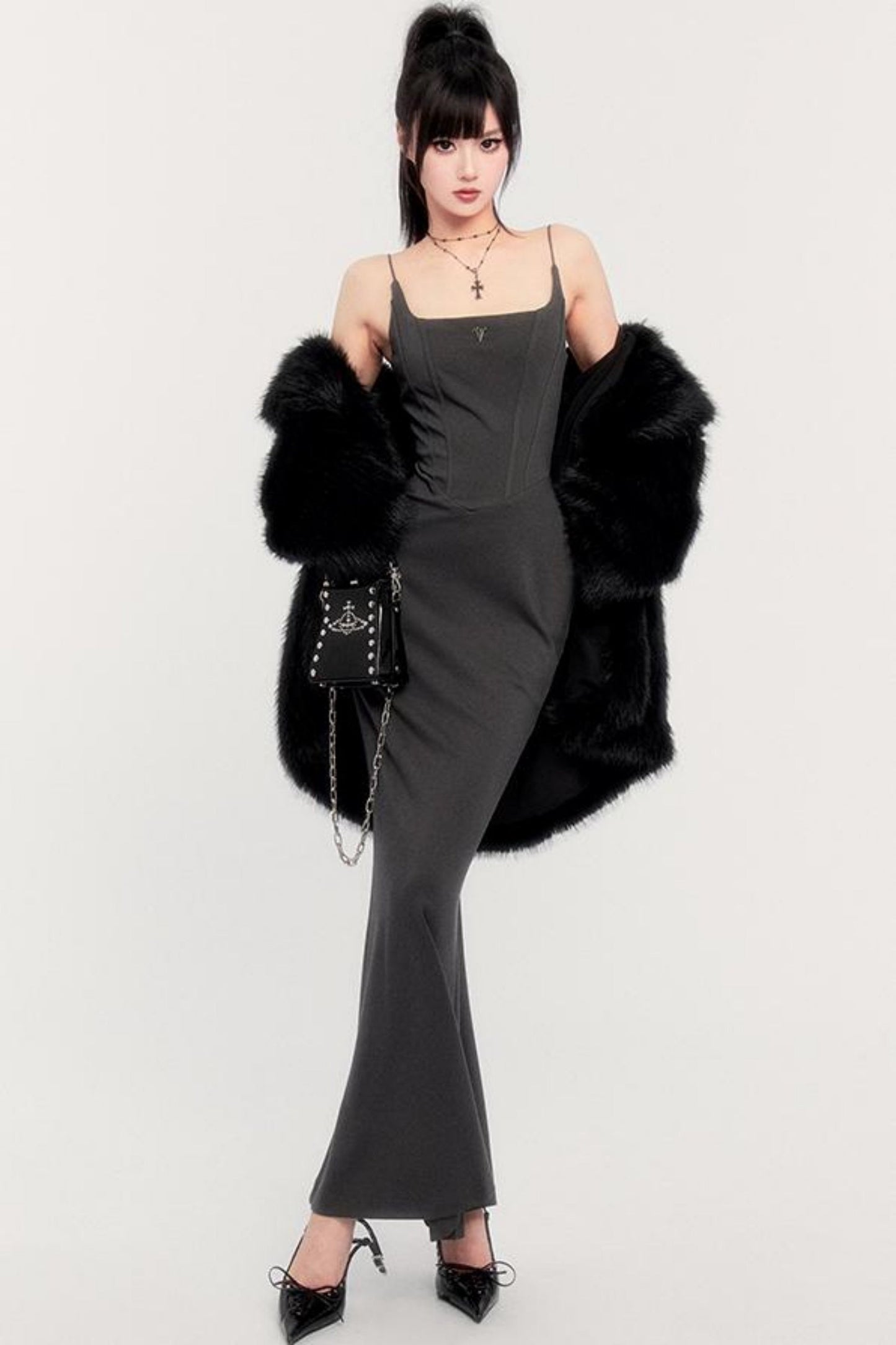 Mermaid Square Dress Classic