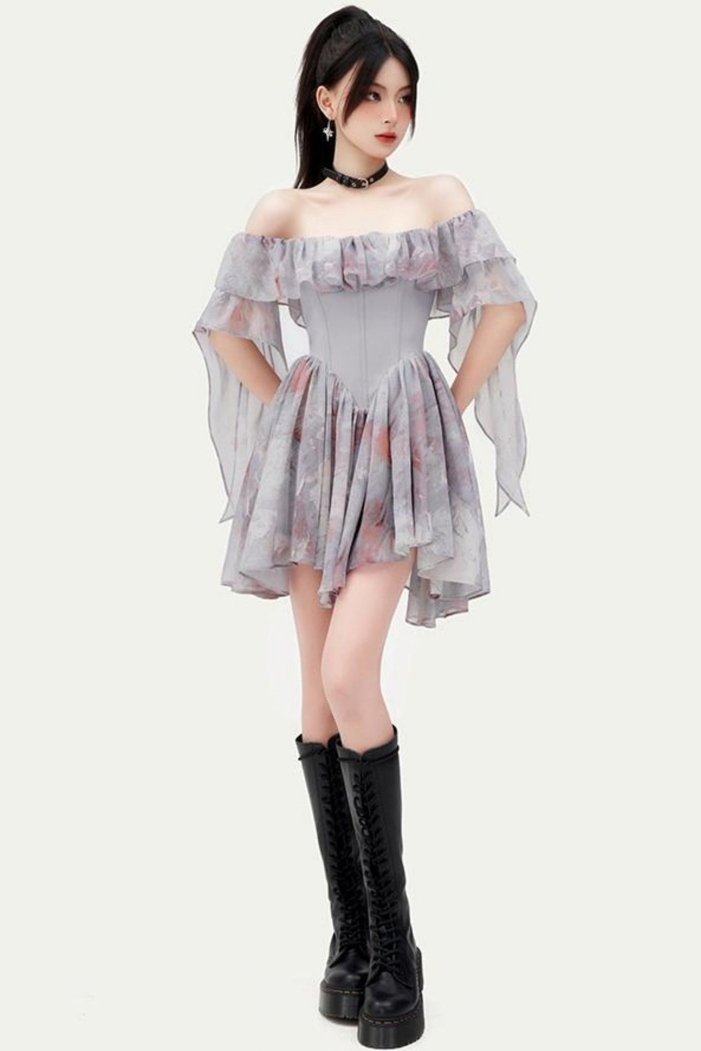 Atelier Off-Shoulder Dress Romance