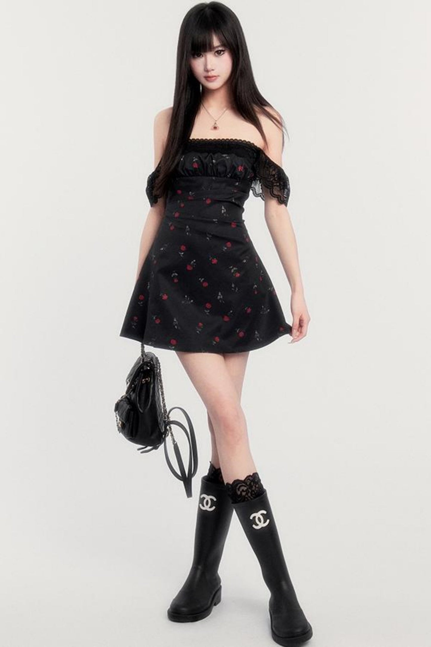 Provence Slim Style Dress Waist