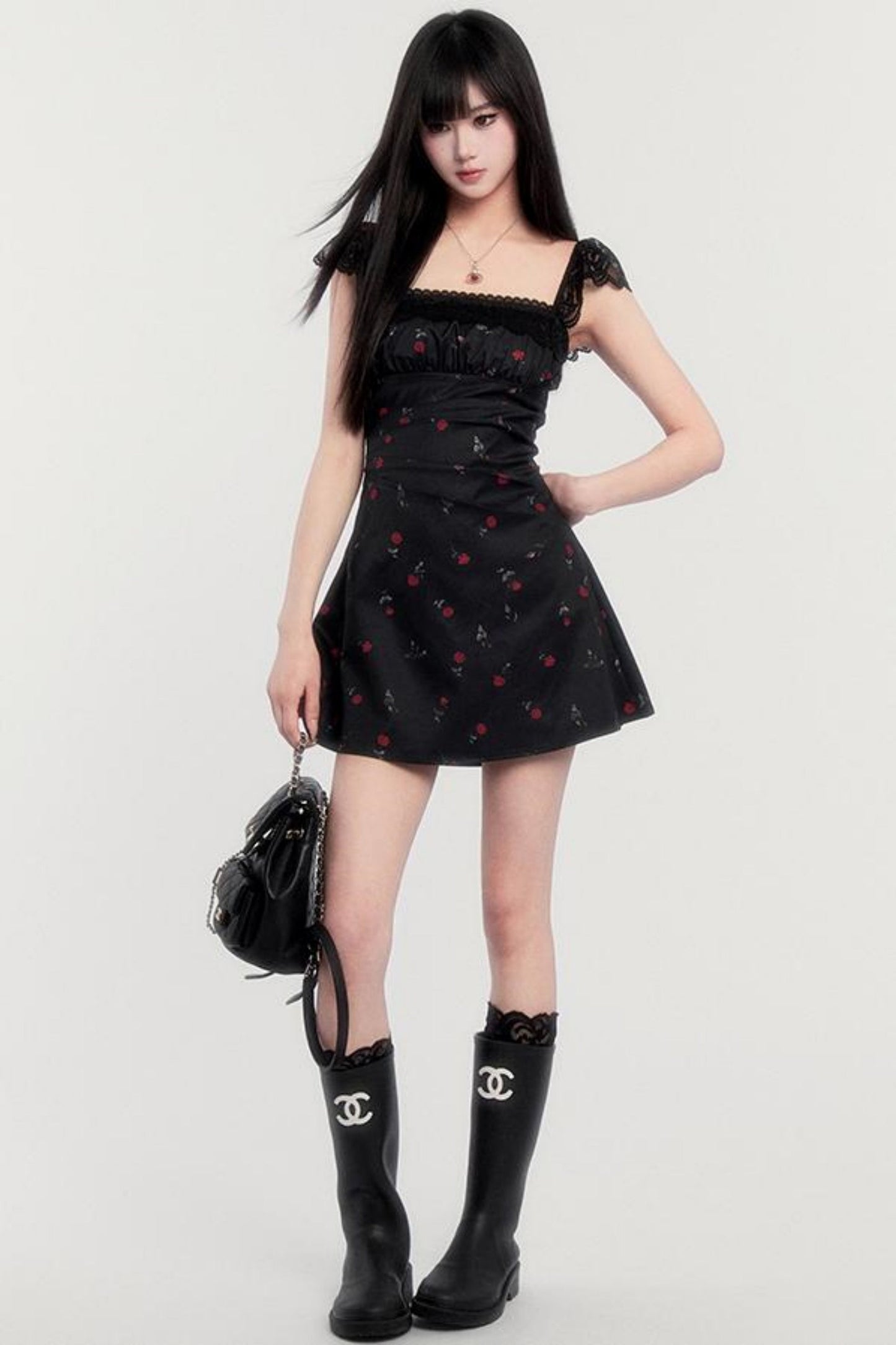 Provence Slim Style Dress Waist