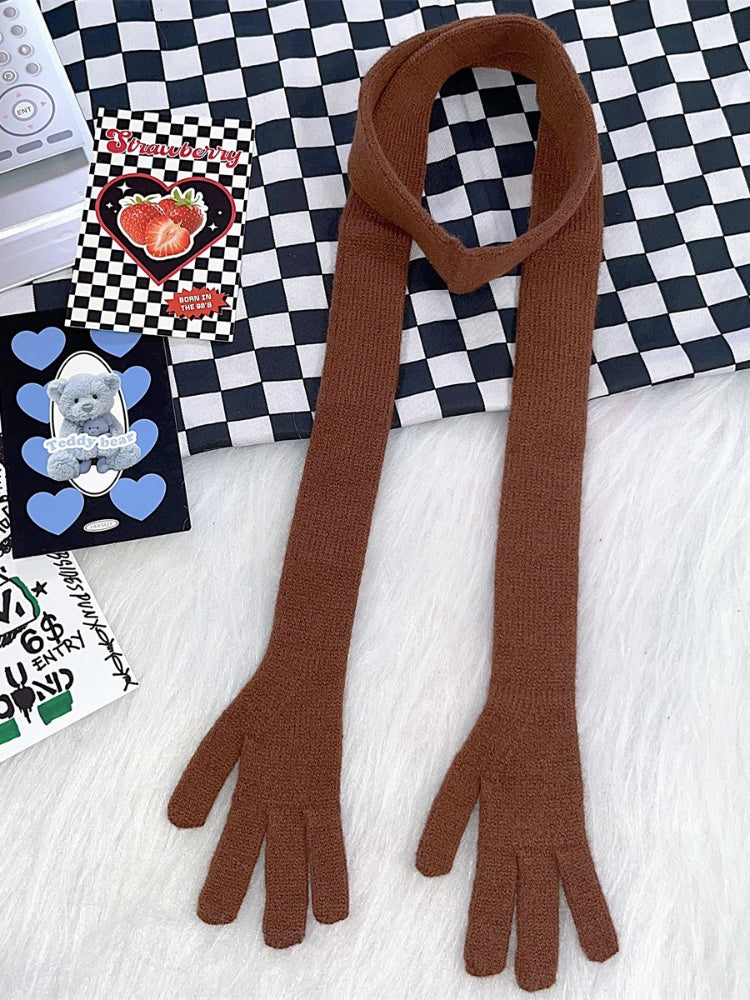 Y2K Hand-shaped Scarf