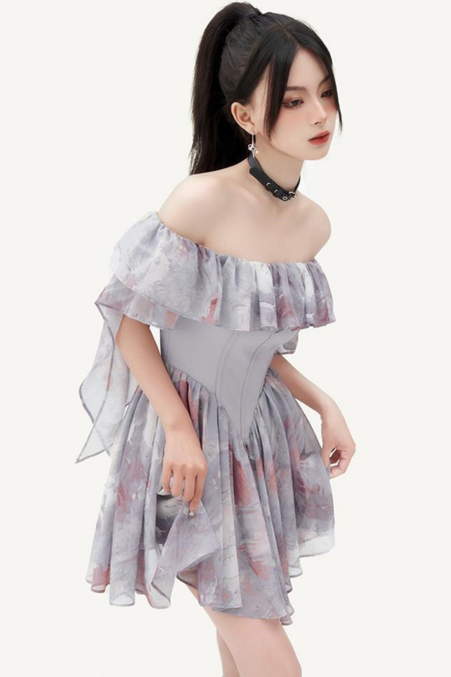 Atelier Off-Shoulder Dress Romance