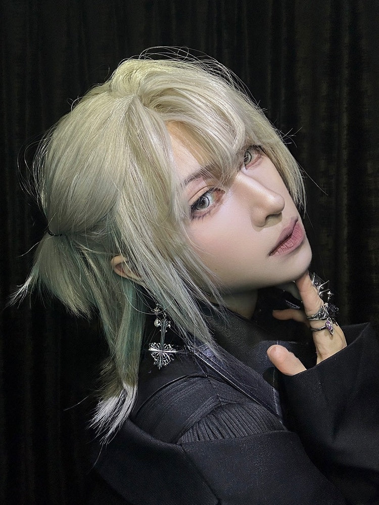 Length Short Wig Ouji 55CM Blonde