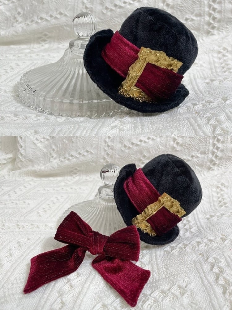 Vampirhase Dracula Gothic Tasche Schwarz und Rot
