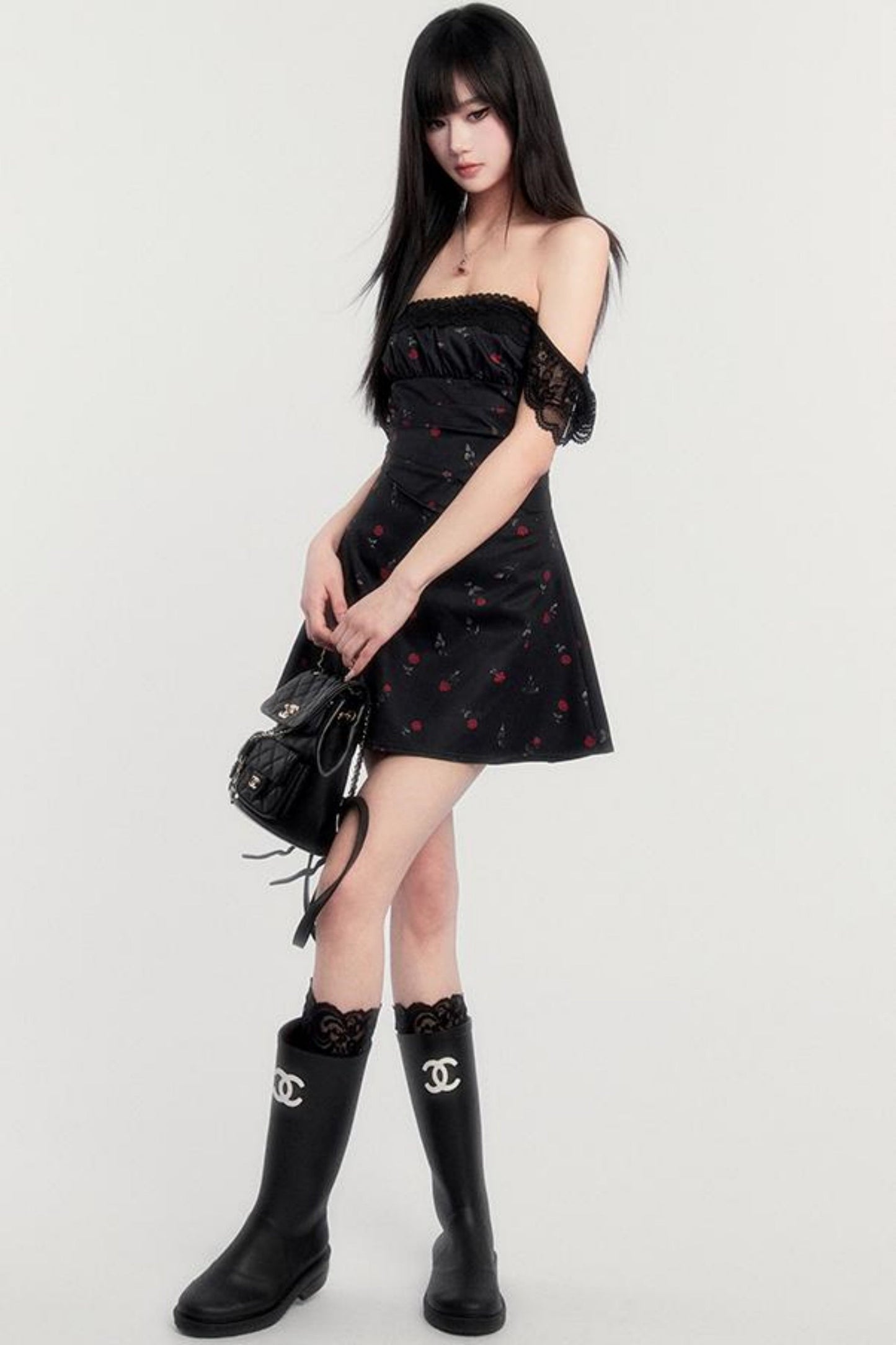 Provence Slim Style Dress Waist