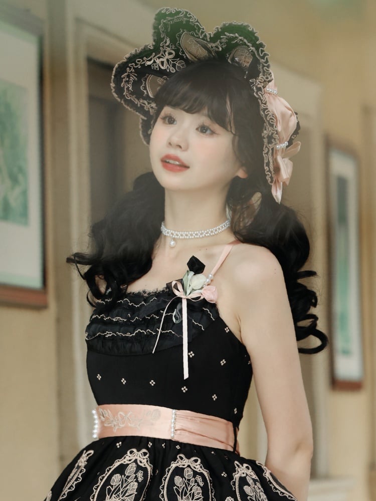 White Beaded Necklace