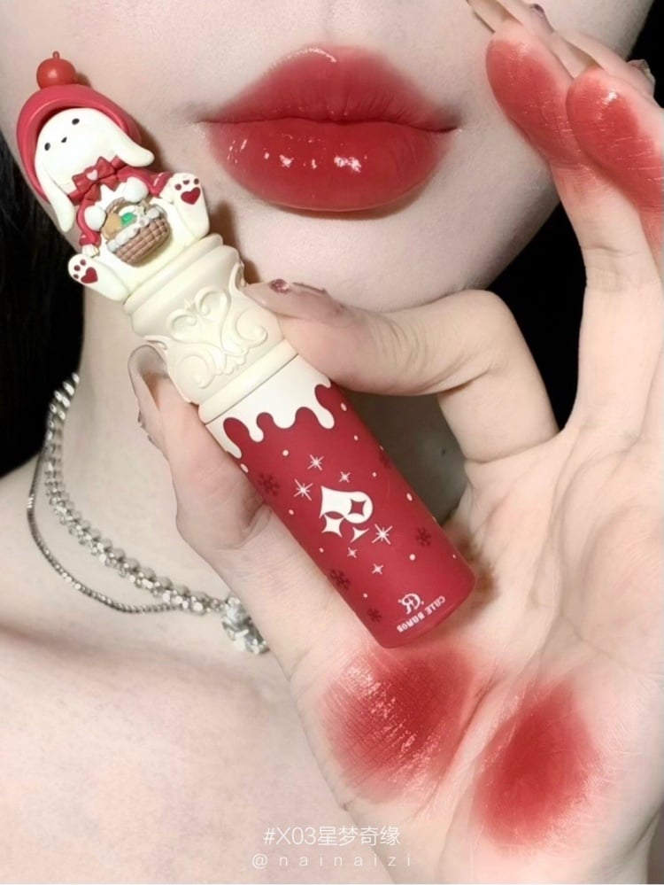 Rotkäppchen-Hasen-Lippenstift