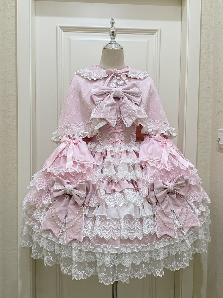 Cape / Black Red Pink Blue