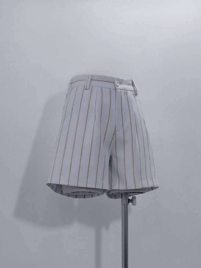Striped Shorts Ouji Theater Prince Lolita White Bunny