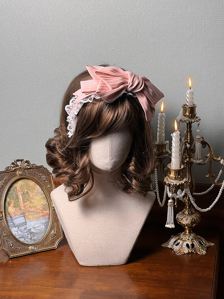Rot / Schwarz / Rosa / Lila / Champagner Bowknot KC