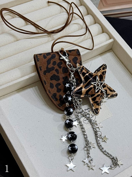 Pattern Leopard 4 Options Necklace/Choker