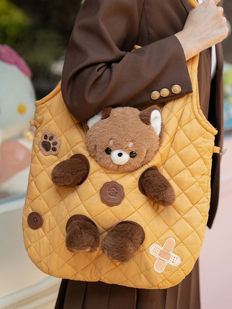Cut-out Bag Yellow Crossbody Design