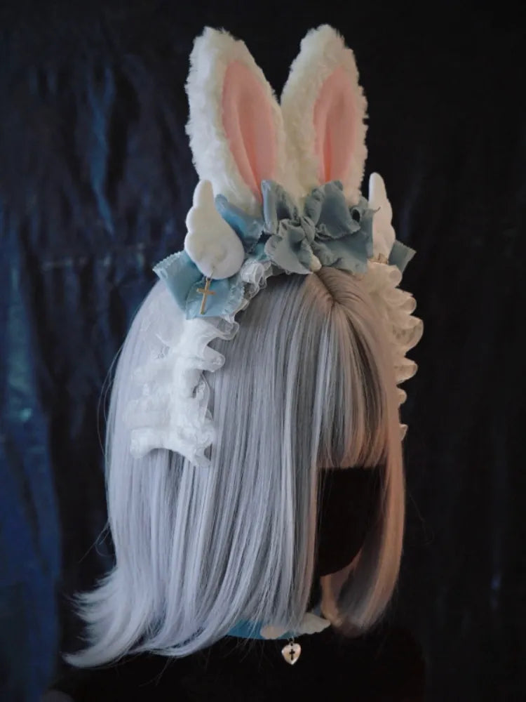 Angel Wings and Bowknot Bunny Ears KC