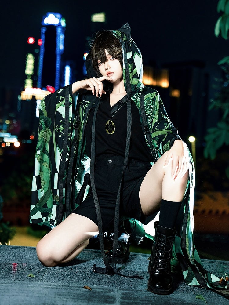 Buckle Pocket Techwear Shorts Fashion Strap Ouji Black