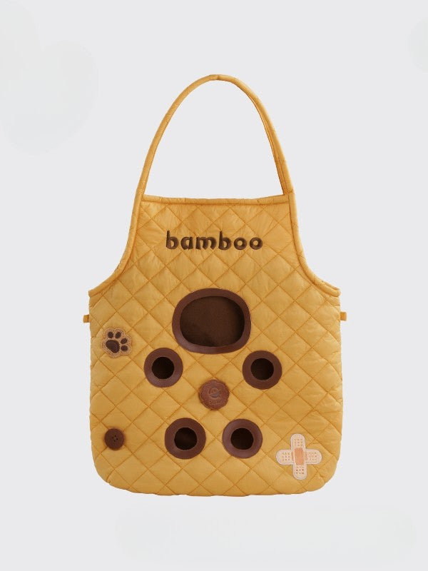 Cut-out Bag Yellow Crossbody Design