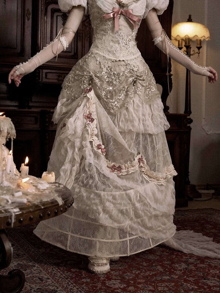 Bustle Historical Vintage Petticoat