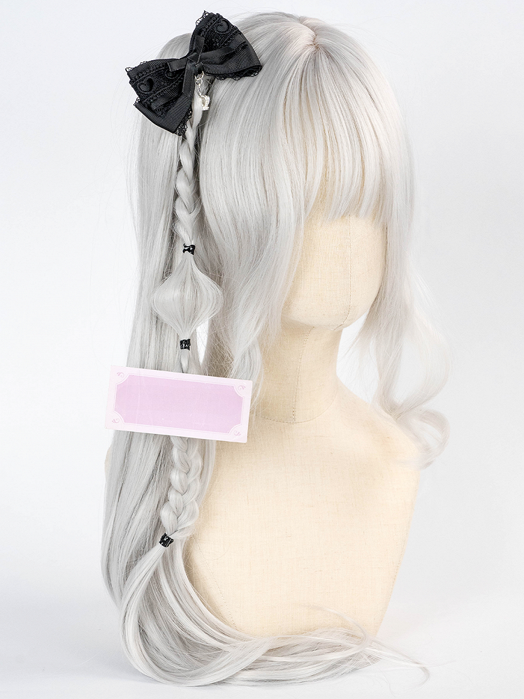 Jirai Kei Crown Charm Spitze Schleife Haarspange