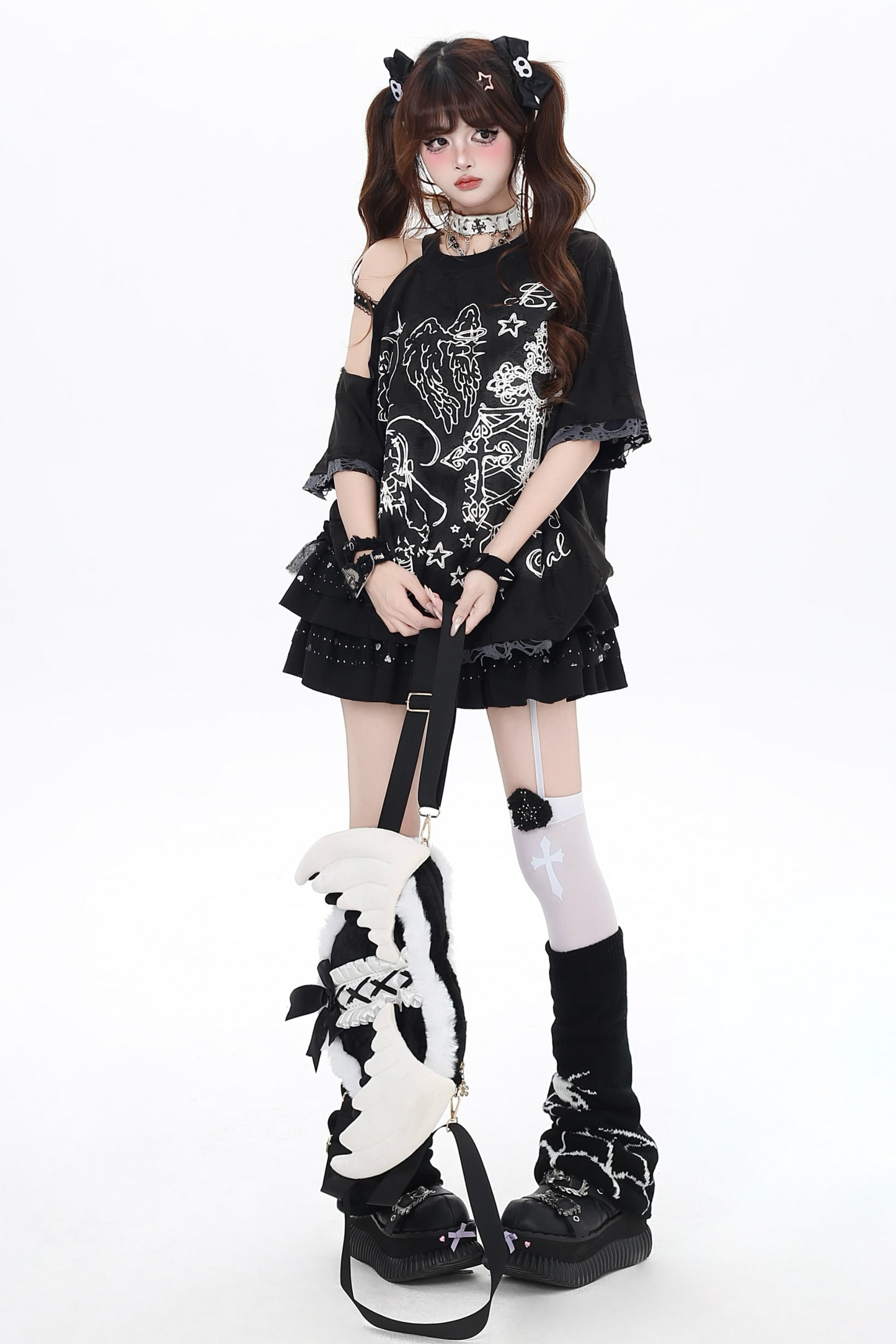 Lucky Cool Top Angel Sweet Over Lace