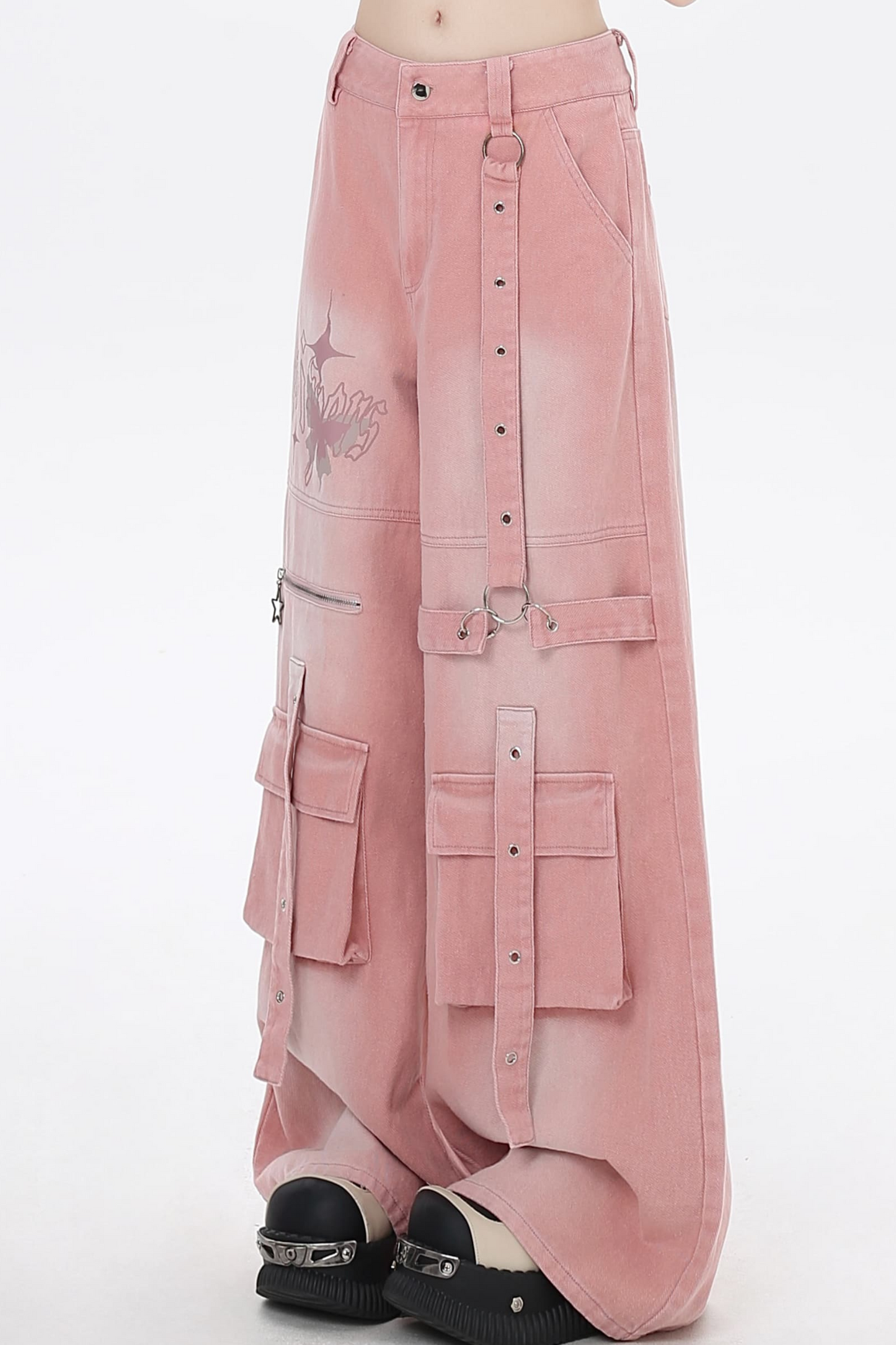 Asian Sweet Pants Loose Cool