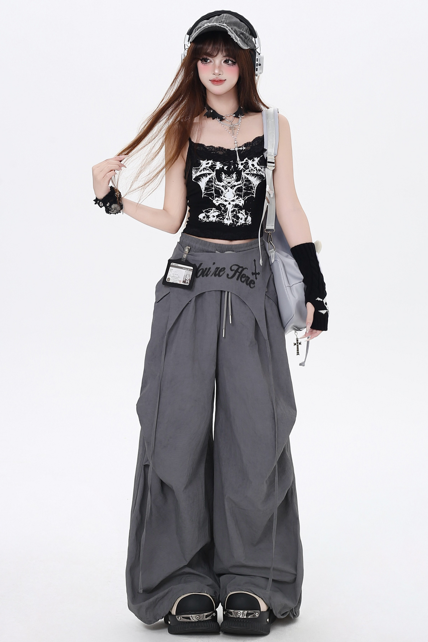 Casual Pants Girls High Spice Waist