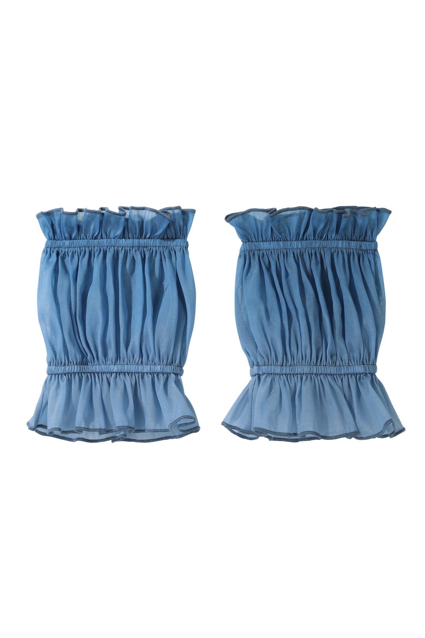 + Swing Fairy Puffy Ribbon Dress Sleeve Blue