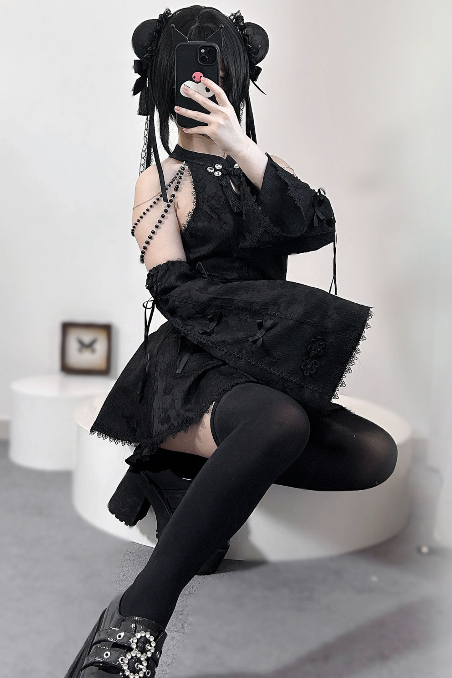 ruffle stand + top item china Mine Reserved pants accessories