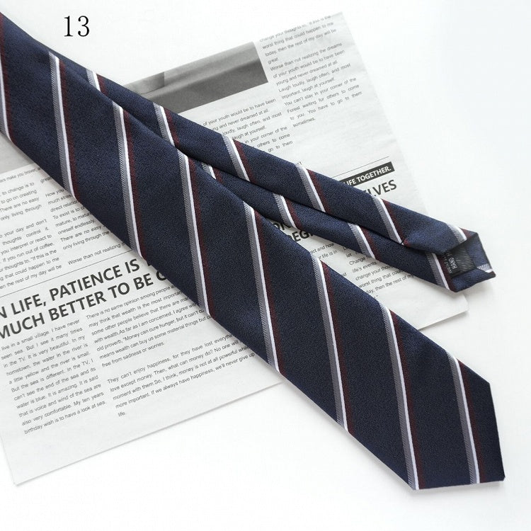 Krawatte JK Gestreift 17 Hals Muster Optionen Uniform