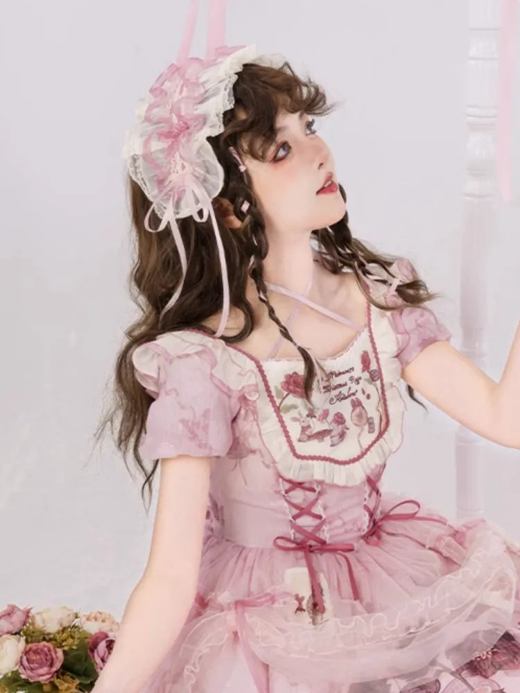 Rosa Haarband