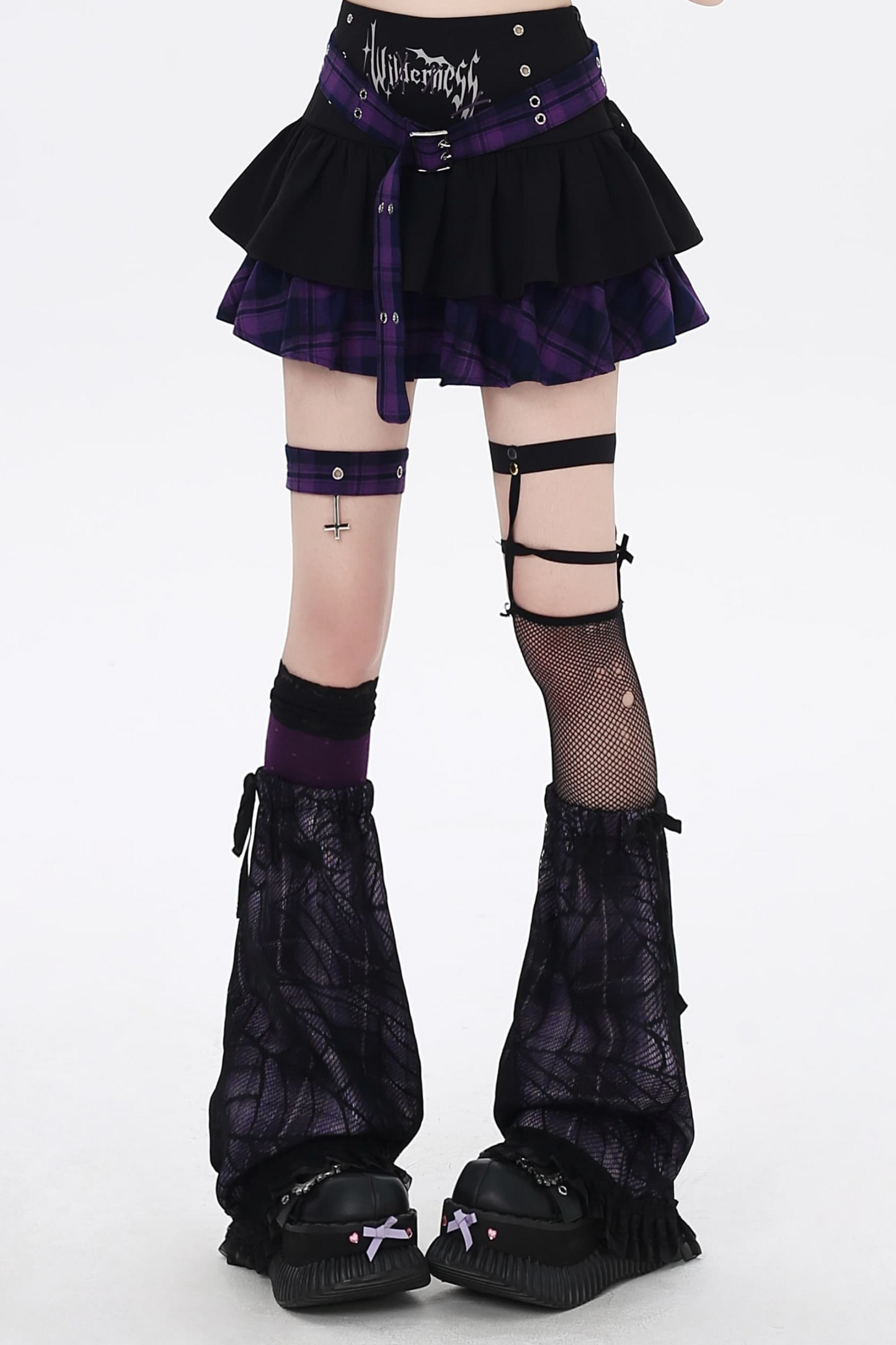 Check Cake Gothic Skirt Icon Subculture