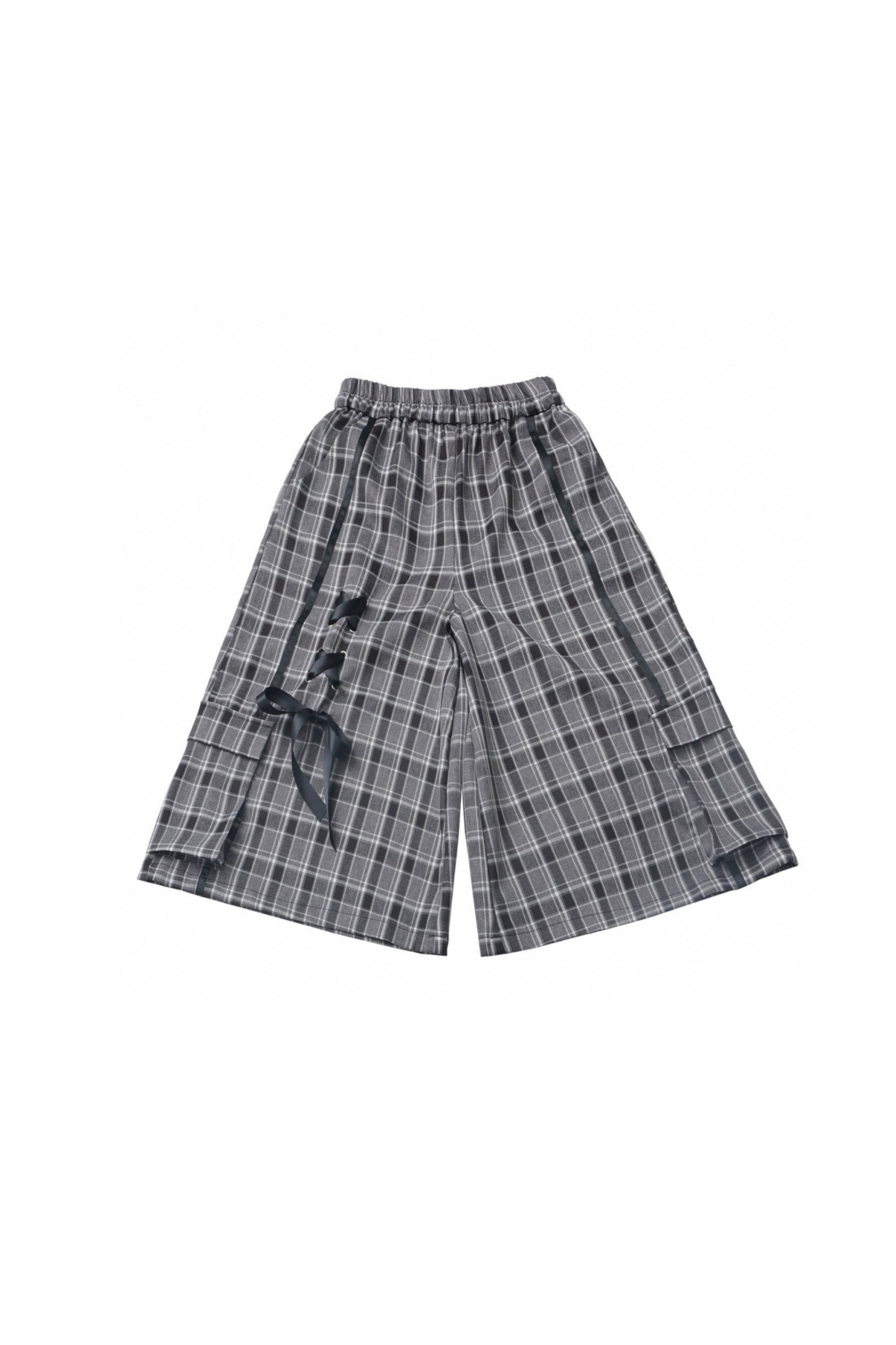 + Half Check Hooded Top Pants Shirt