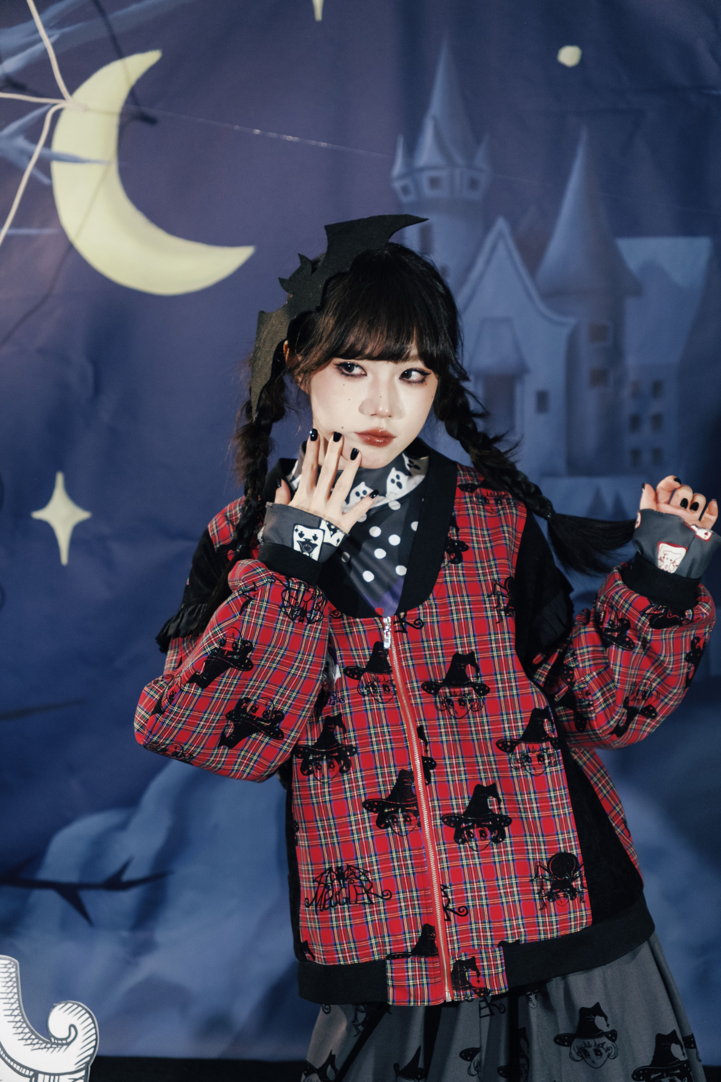 Mädchenjacke Dark Vampire