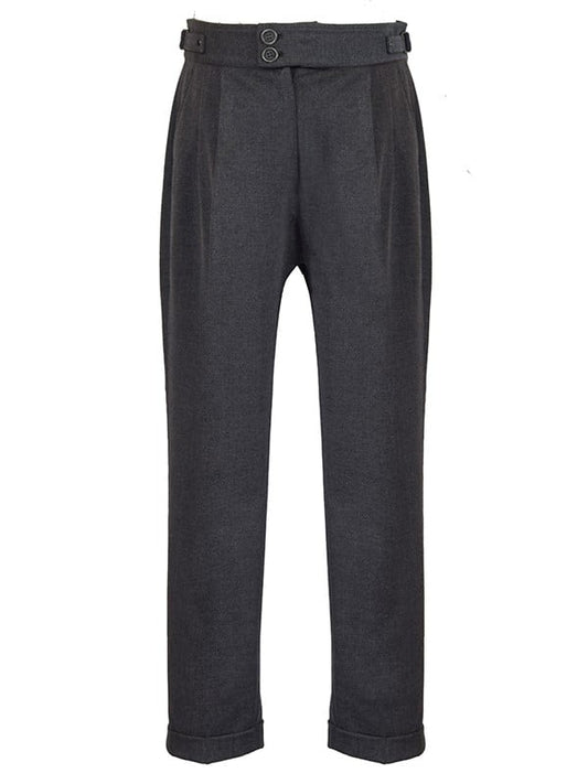 for Male Steampunk Dark Pants Gray