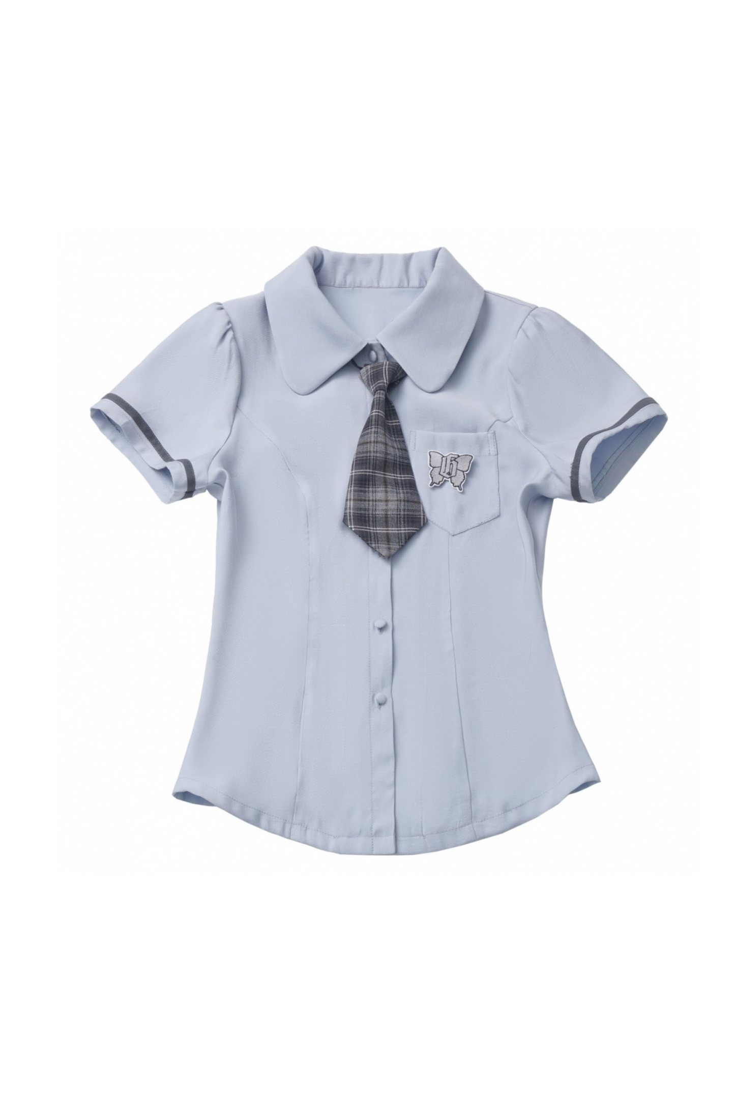 + College short suspender dress bshirt skirt