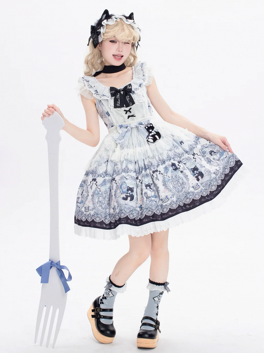 Cremefarbenes Überkleid aus Tüll