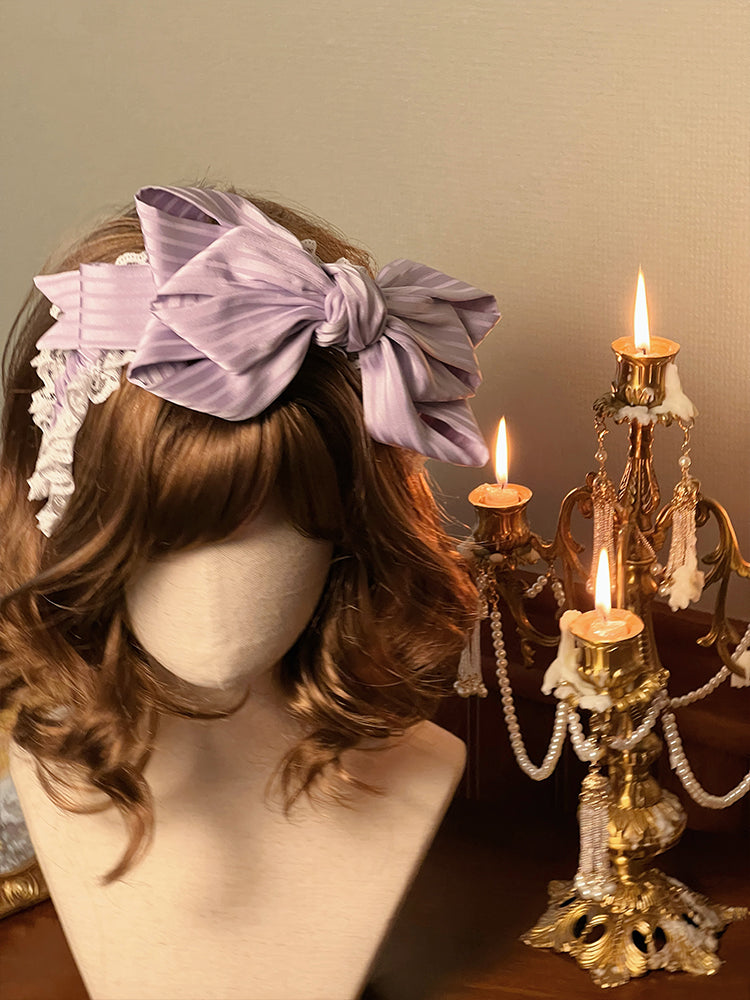 Rot / Schwarz / Rosa / Lila / Champagner Bowknot KC