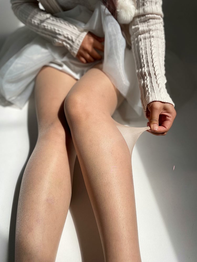 Nude Sheer Lolita Tights