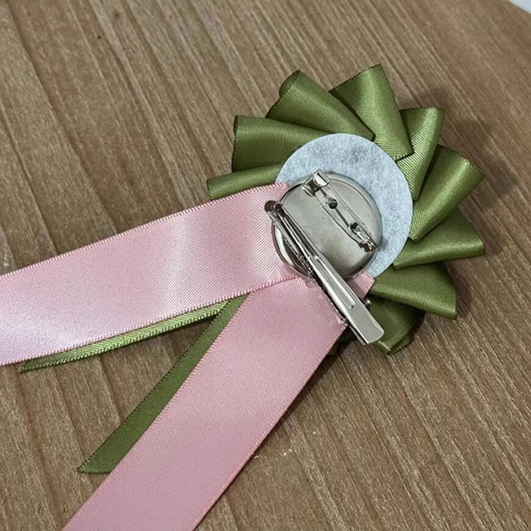 and Badge PInk Green