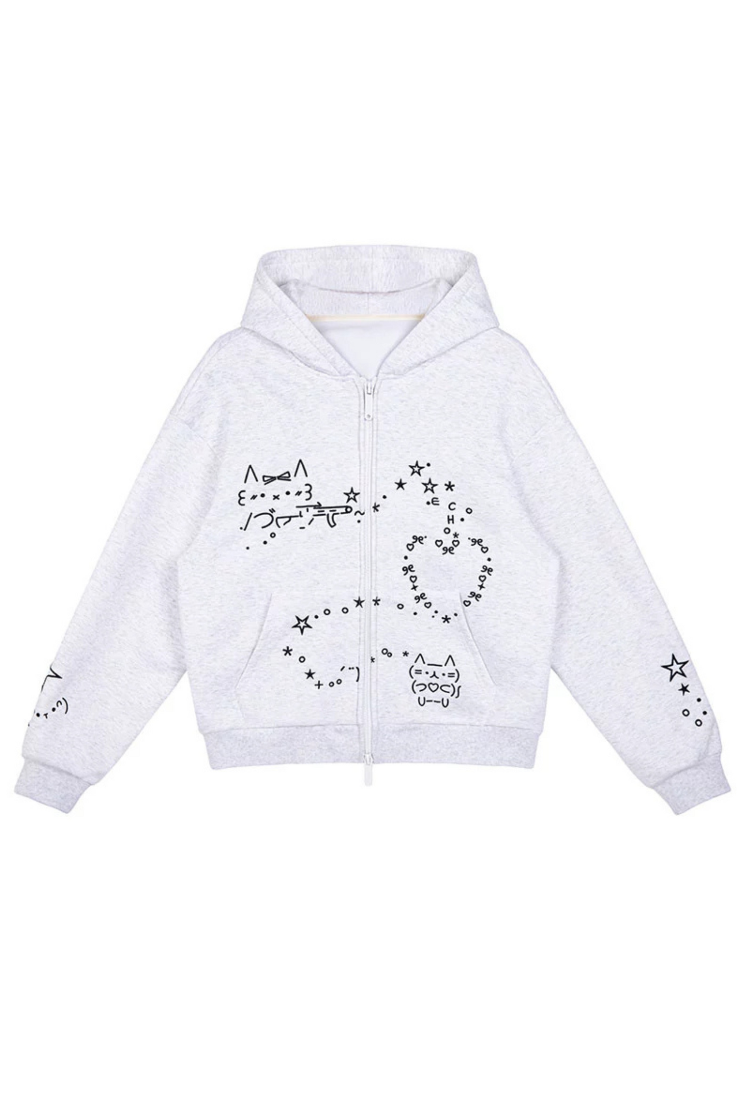 Computer Leg + Straight Hooded Sweatpants Boa Hoodie