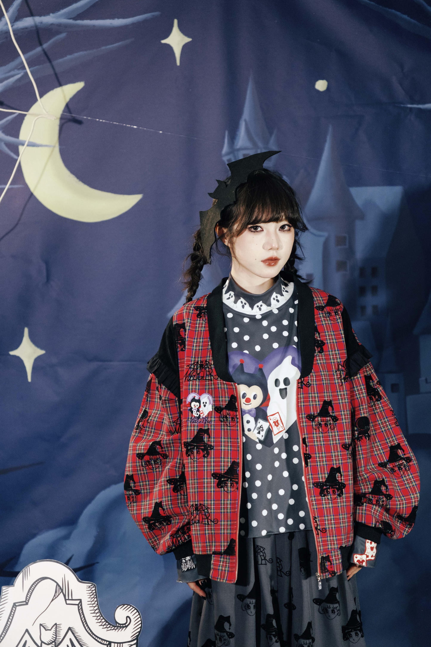 Mädchenjacke Dark Vampire