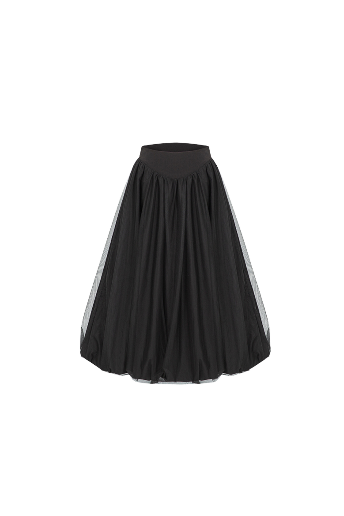 Long + Sweet Sleeveless Short Flower French Skirt Balloon Top