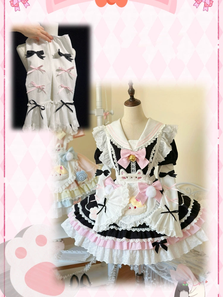 Sweet Detachable Decorated Sleeves Bows