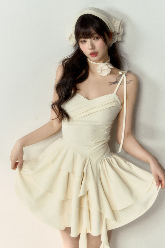 Stil Kleid Straps Ballet Soul Cami Cross-Breasted