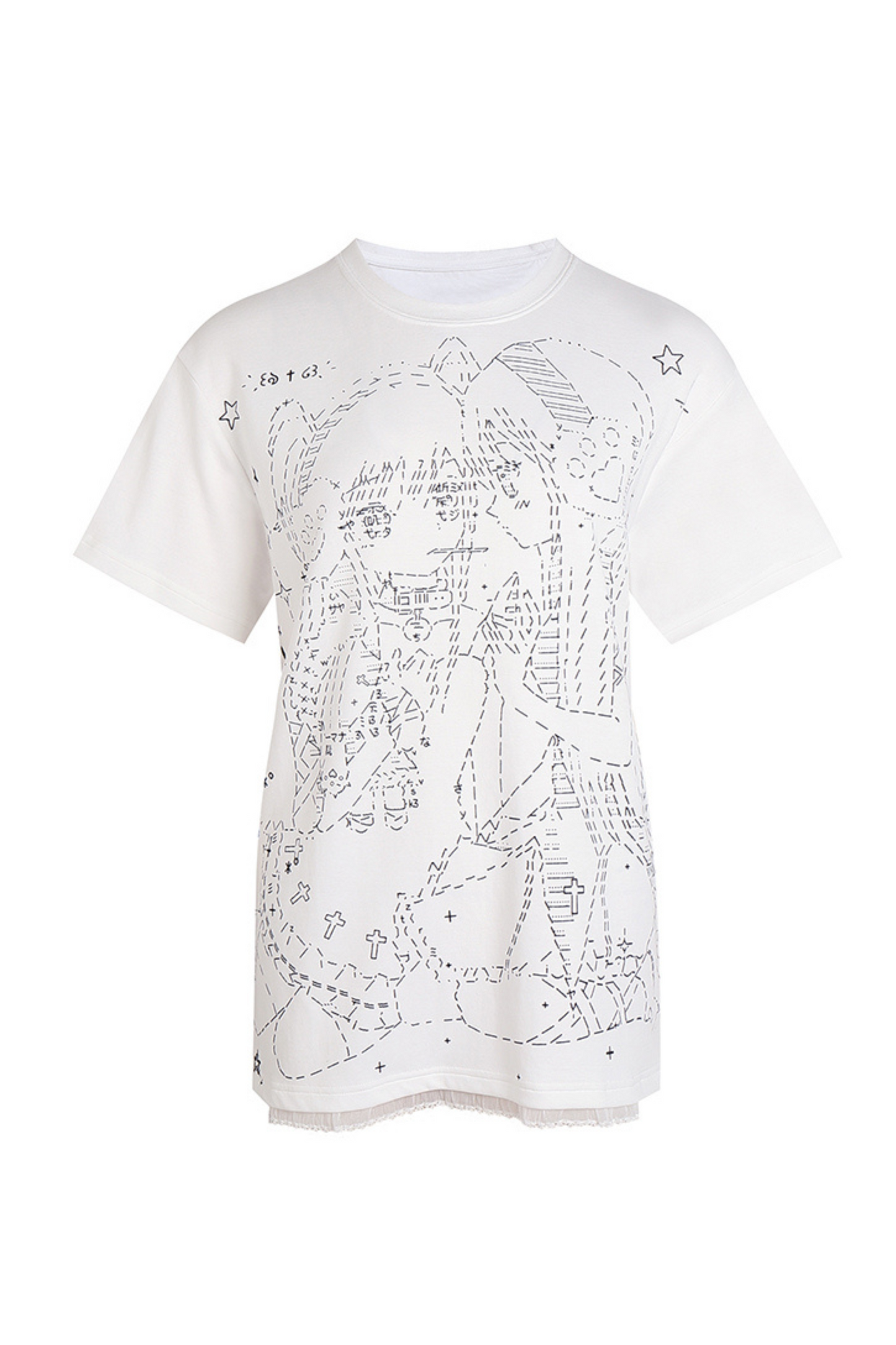 Mine Design T-Shirt Shailoose Anime